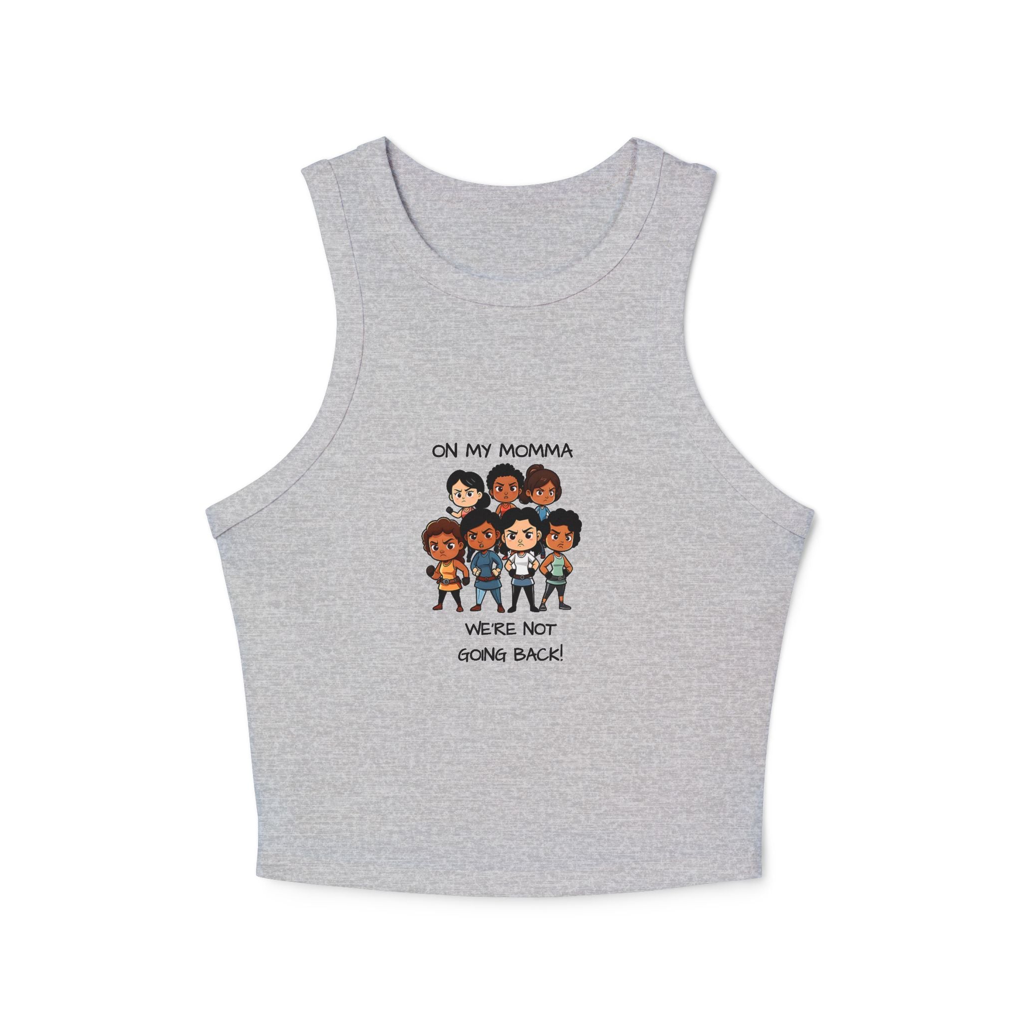 Women's Micro Rib Racer Tank Top