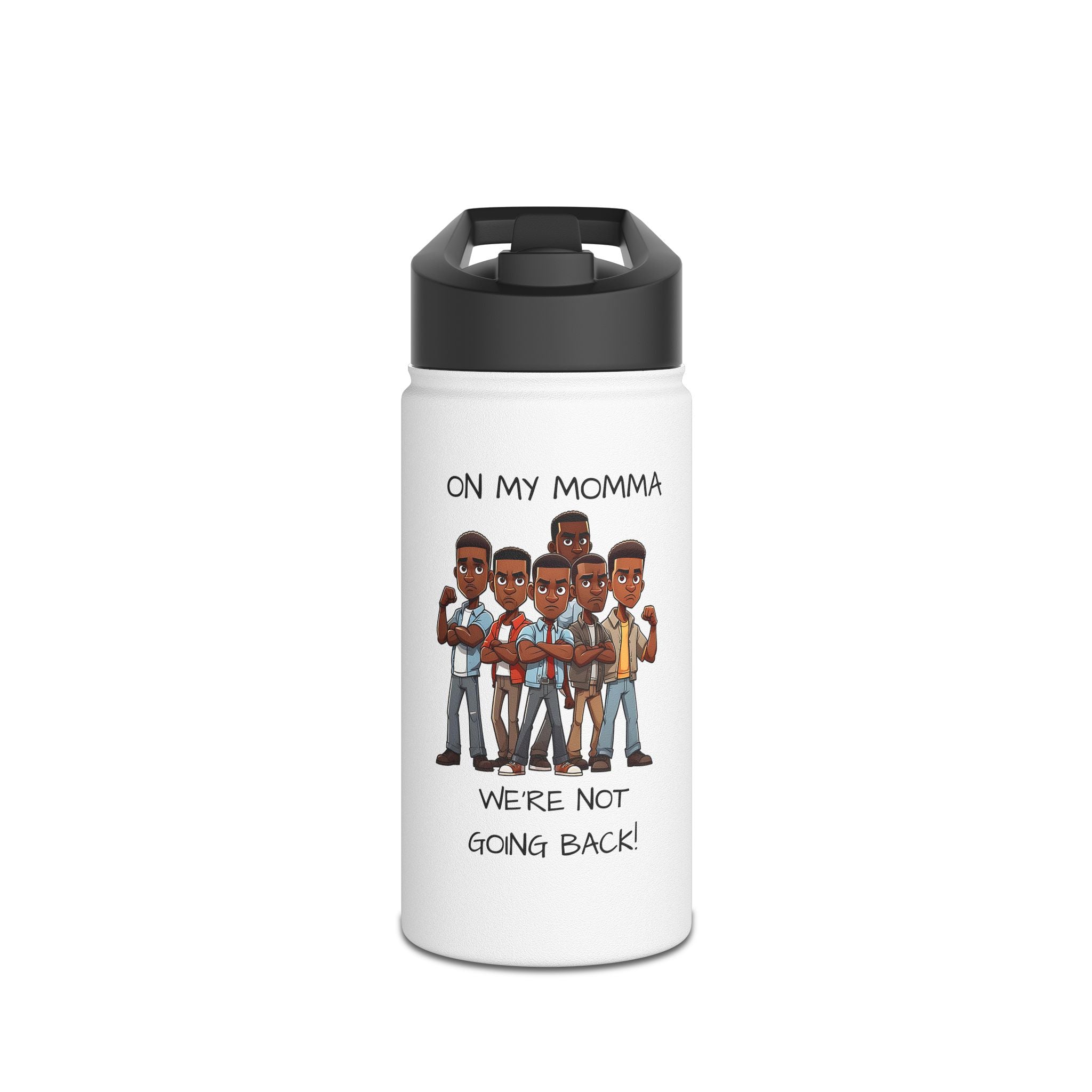 Stainless Steel Water Bottle, Standard Lid