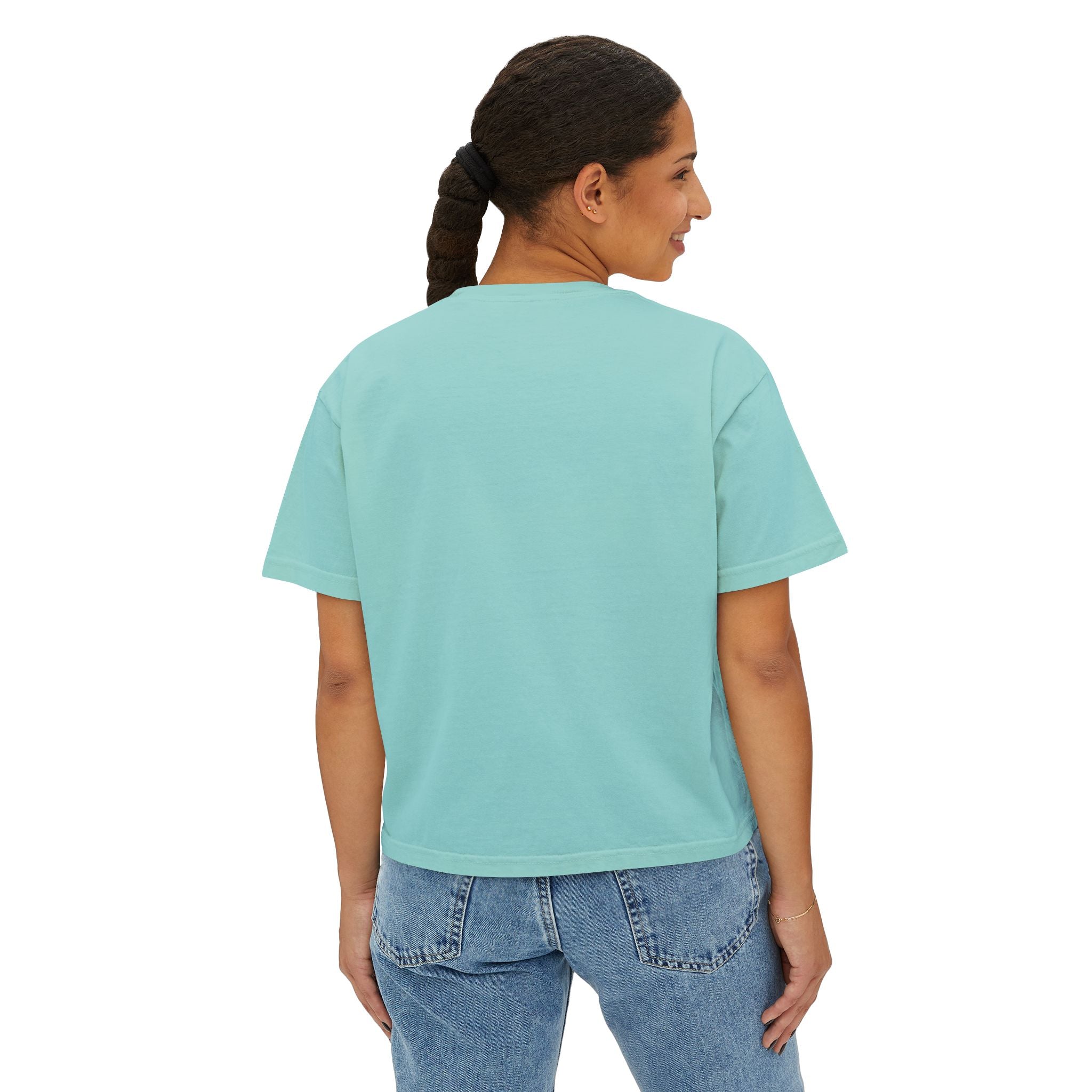 Women's Boxy Tee - ON MY MOMMA